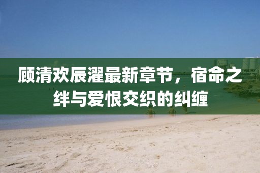 顧清歡辰濯最新章節(jié)，宿命之絆與愛恨交織的糾纏