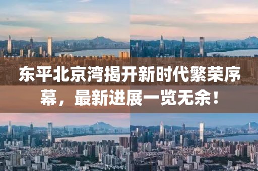 東平北京灣揭開新時代繁榮序幕，最新進展一覽無余！