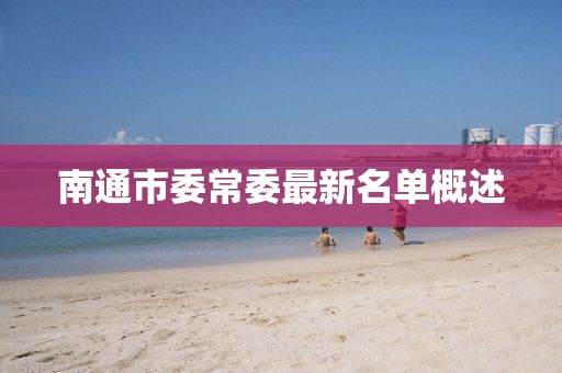 南通市委常委最新名單概述