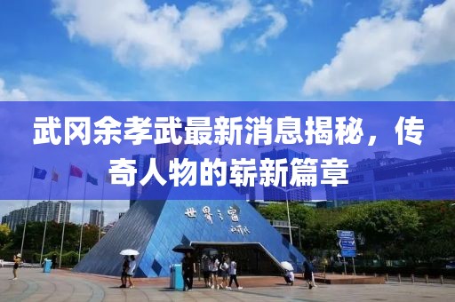 武岡余孝武最新消息揭秘，傳奇人物的嶄新篇章