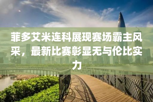 菲多艾米連科展現賽場霸主風采，最新比賽彰顯無與倫比實力