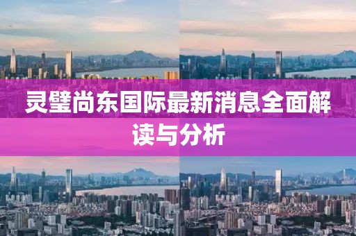 靈璧尚東國(guó)際最新消息全面解讀與分析