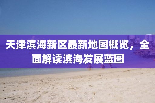 天津?yàn)I海新區(qū)最新地圖概覽，全面解讀濱海發(fā)展藍(lán)圖