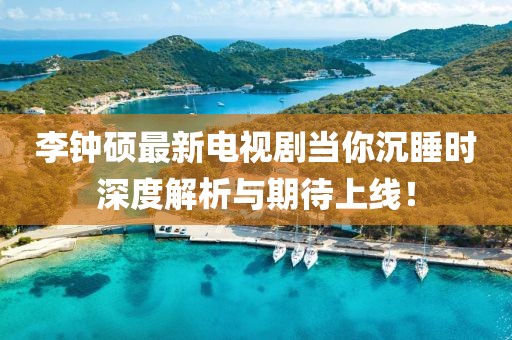 李鐘碩最新電視劇當(dāng)你沉睡時深度解析與期待上線！