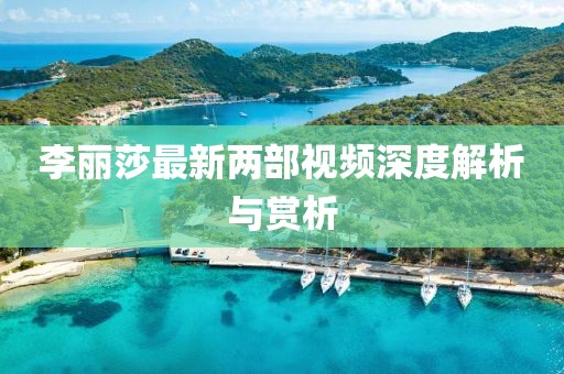 李麗莎最新兩部視頻深度解析與賞析