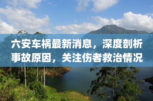 六安車禍最新消息，深度剖析事故原因，關(guān)注傷者救治情況