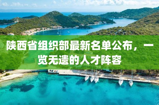 陜西省組織部最新名單公布，一覽無(wú)遺的人才陣容