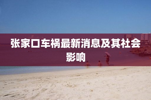 張家口車禍最新消息及其社會影響