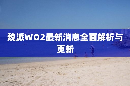 魏派WO2最新消息全面解析與更新