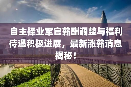 自主擇業(yè)軍官薪酬調(diào)整與福利待遇積極進(jìn)展，最新漲薪消息揭秘！