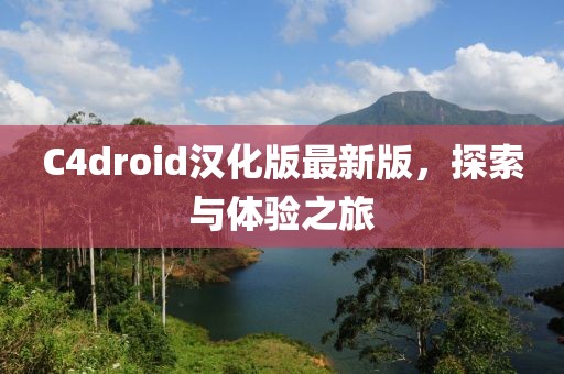 C4droid漢化版最新版，探索與體驗(yàn)之旅