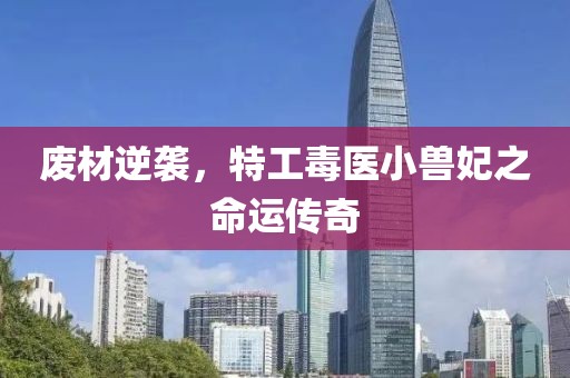 廢材逆襲，特工毒醫(yī)小獸妃之命運傳奇