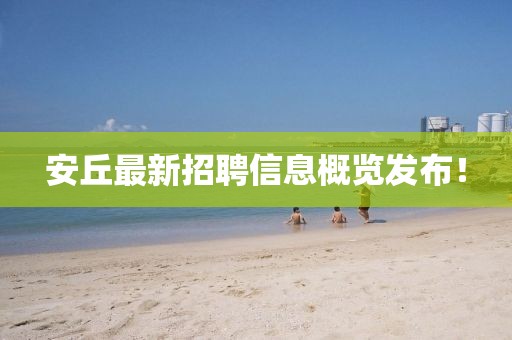 安丘最新招聘信息概覽發(fā)布！