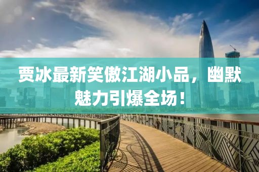 賈冰最新笑傲江湖小品，幽默魅力引爆全場！