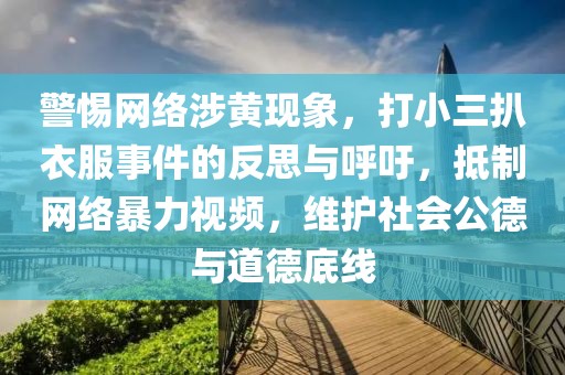 警惕網(wǎng)絡(luò)涉黃現(xiàn)象，打小三扒衣服事件的反思與呼吁，抵制網(wǎng)絡(luò)暴力視頻，維護社會公德與道德底線