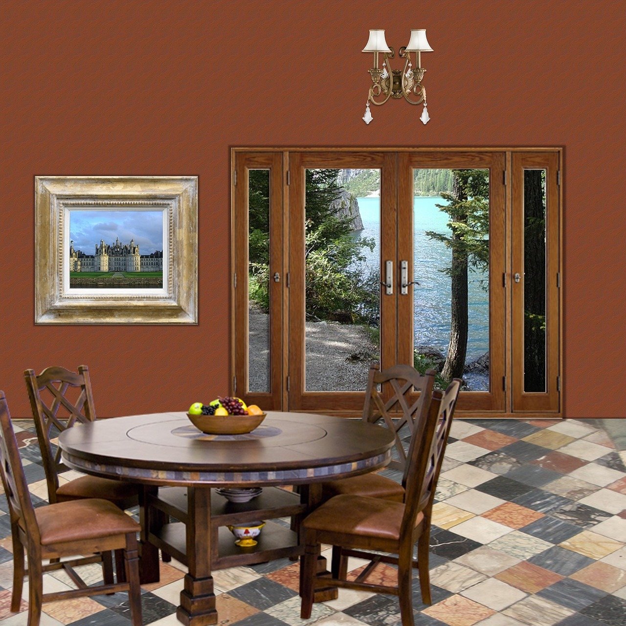 飯廳十字繡最新圖片，裝飾新風尚的探索